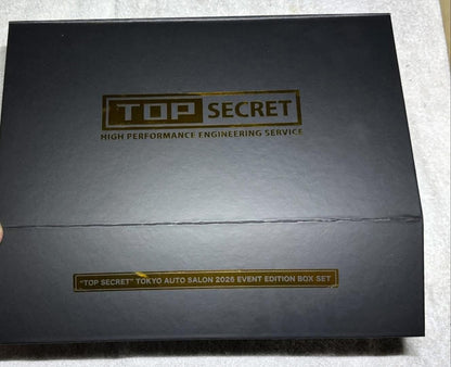 [TAS2026] Top Secret 4pcs Box Set R32 R33 R34 Supra TAS 2026 Event Exclusive 1/64 Diecast