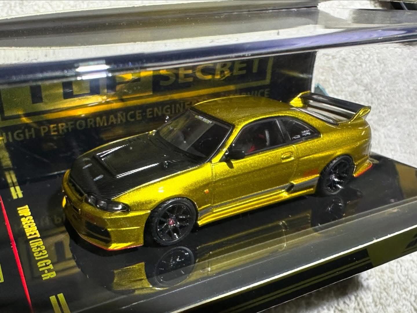 TOP SECRET TAS 2025 Gold Chrome Set 未開封 Top Secret GT-300 Supra TAS 2025 Exclusive by @inno.64 . This