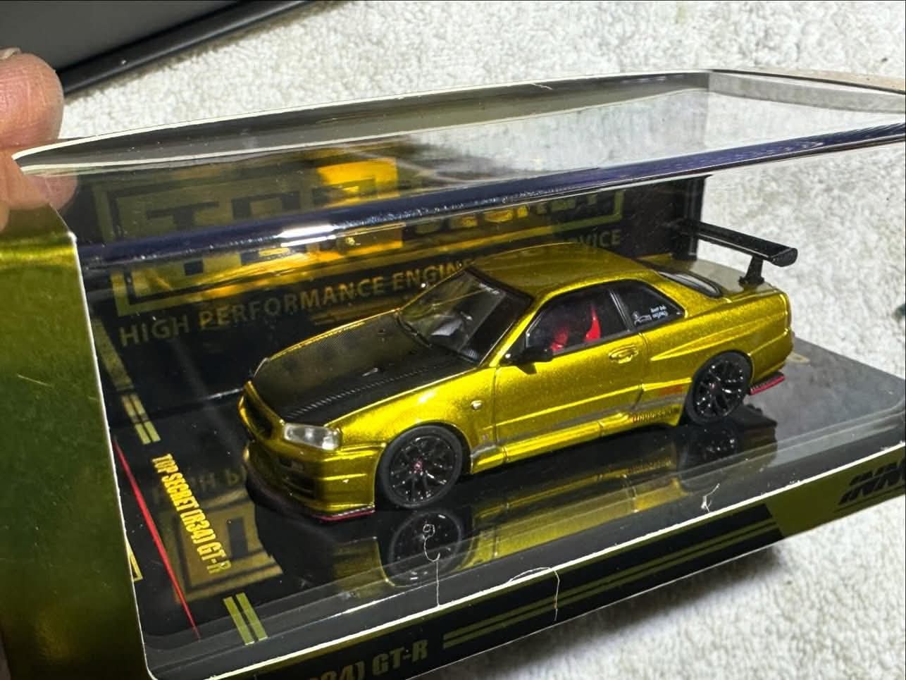 ミニカー TOPSECRET 1:64 DIECAST BOXSET COLLECTION Truescale Miniatures True Scale Model Car Compatible with Nissan