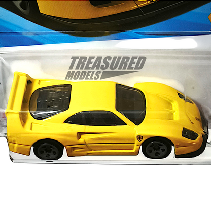 Hot Wheels Ferrari F40 Competizione Giallo Modena 2025 Main Line HW Exotic 1/64 Diecast