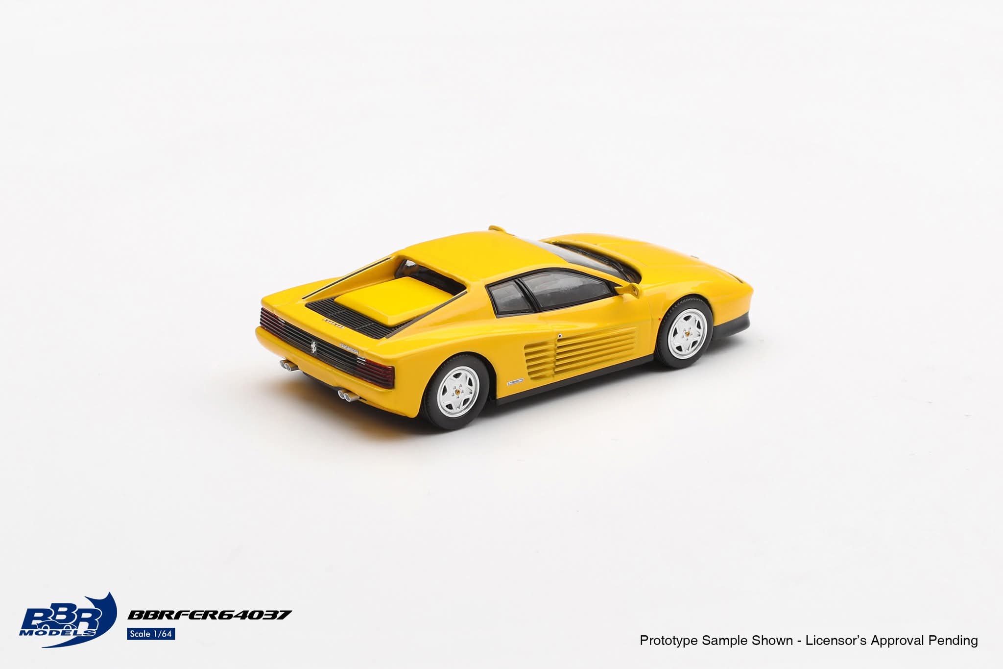 Pre-Order] BBR Models Ferrari 1989 Testarossa Giallo Modena