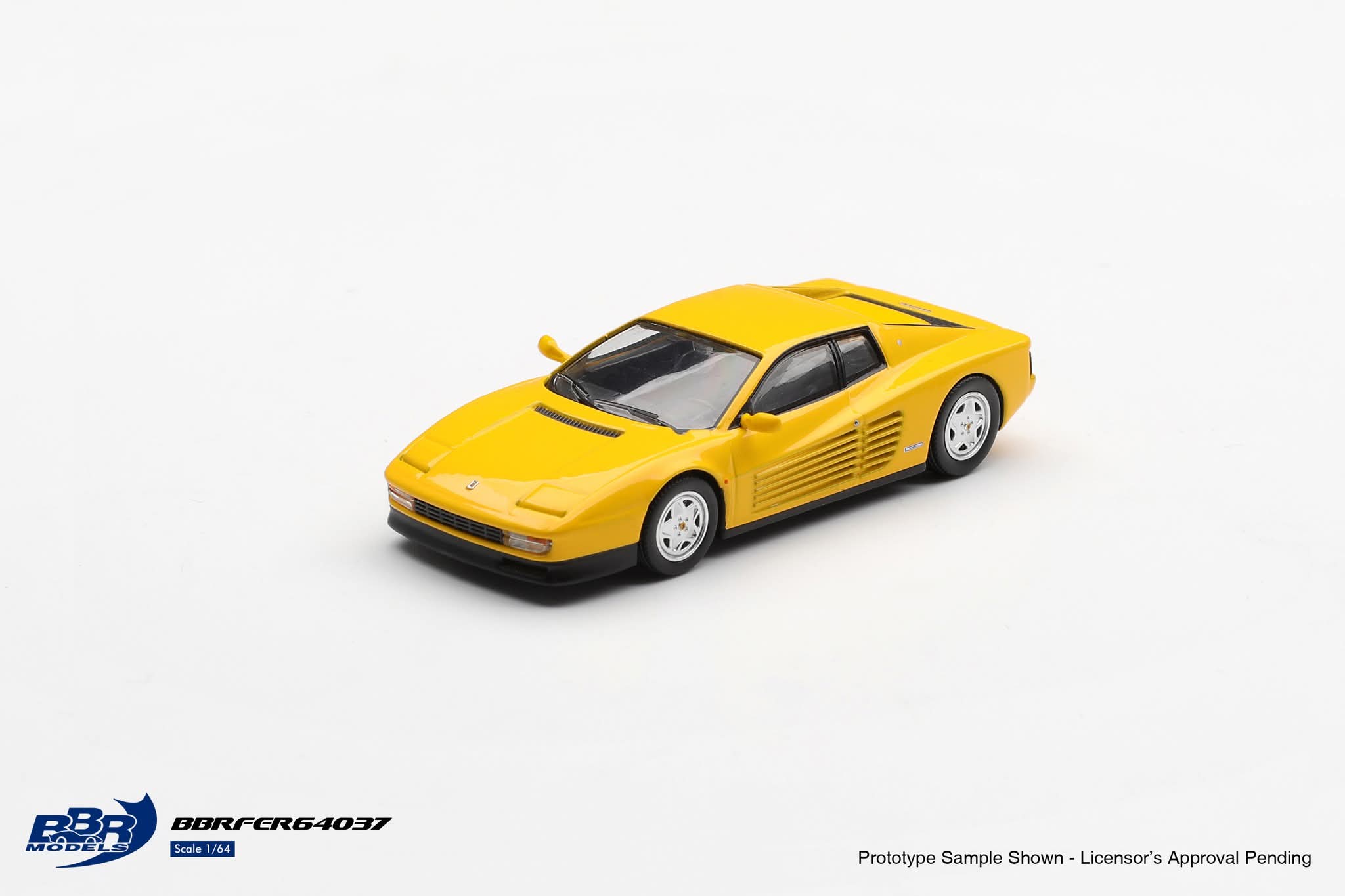 Pre-Order] BBR Models Ferrari 1989 Testarossa Giallo Modena