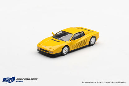 [Pre-Order] BBR Models Ferrari 1989 Testarossa Giallo Modena BBRFER64037 1/64 Diecast