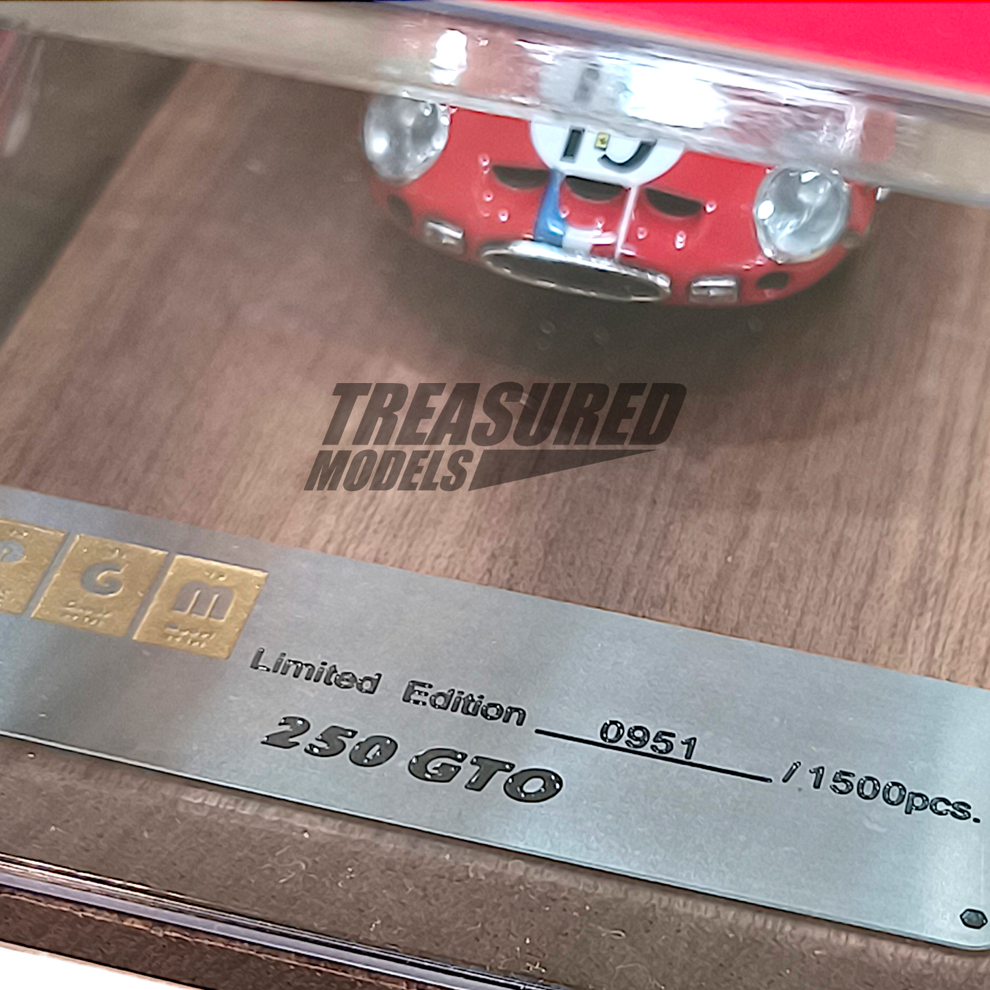 PGM Ferrari 250 GTO Red PGM-640101 1/64 Diecast