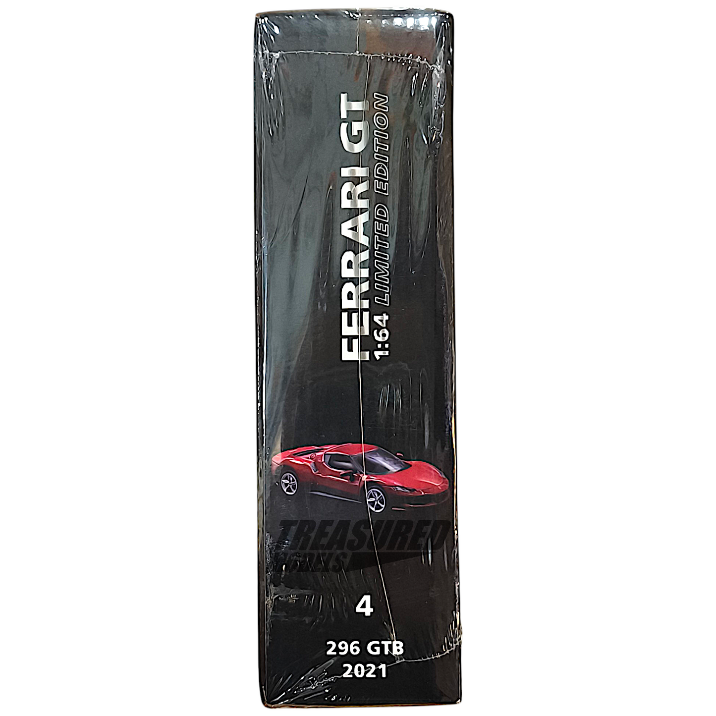 Tarmac Works Ferrari 296 GTB 2021 Ferrari GT Magazine Asia Edition Issue No.4 English Version (Model car+magazine) IXC.FSD.FE.004 1/64 Diecast