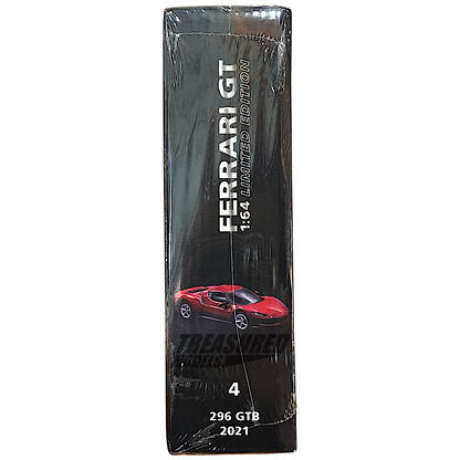 Tarmac Works Ferrari 296 GTB 2021 Ferrari GT Magazine Asia Edition Issue No.4 English Version (Model car+magazine) IXC.FSD.FE.004 1/64 Diecast