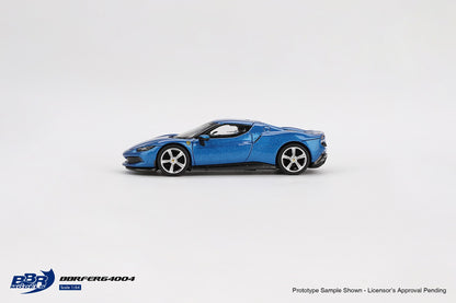 BBR Ferrari 296 GTB Blu Corsa BBRFER64004 1/64 Die Cast
