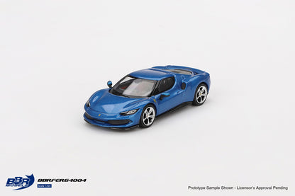 BBR Ferrari 296 GTB Blu Corsa BBRFER64004 1/64 Die Cast