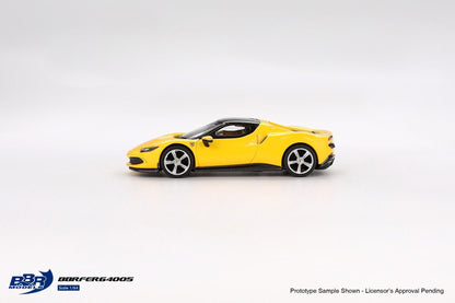 BBR Models Ferrari 296 GTB Giallo Modena BBRFER64005 1/64 Diecast