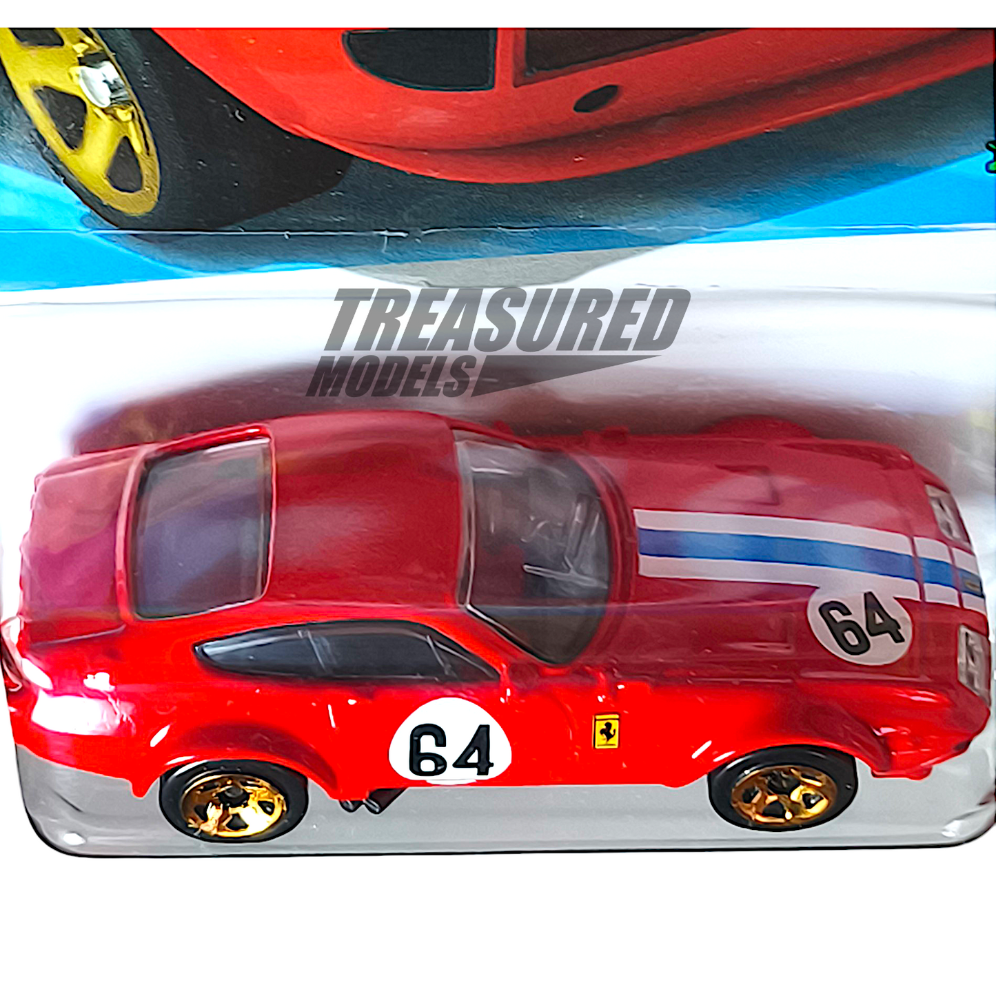 Hot Wheels Ferrari 365 GTB4 Competizione Rosso Corsa 2025 Main Line HW Race Day 1/64 Diecast