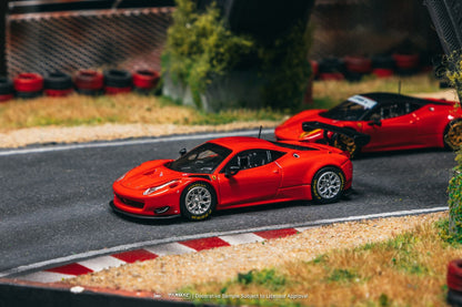 Tarmac Works Ferrari 458 Italia GT3 Red T64R-074-RE 1/64 Diecast
