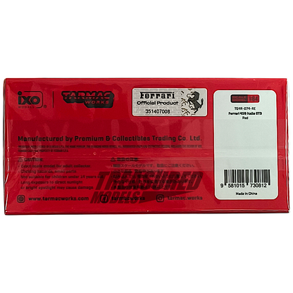 Tarmac Works Ferrari 458 Italia GT3 Red T64R-074-RE 1/64 Diecast