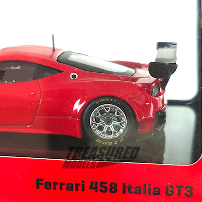 Tarmac Works Ferrari 458 Italia GT3 Red T64R-074-RE 1/64 Diecast