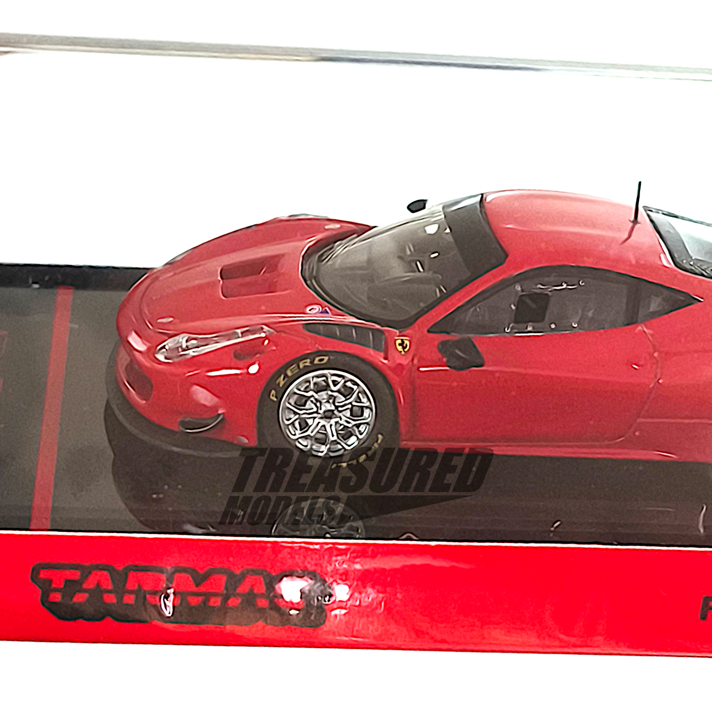 Tarmac Works Ferrari 458 Italia GT3 Red T64R-074-RE 1/64 Diecast