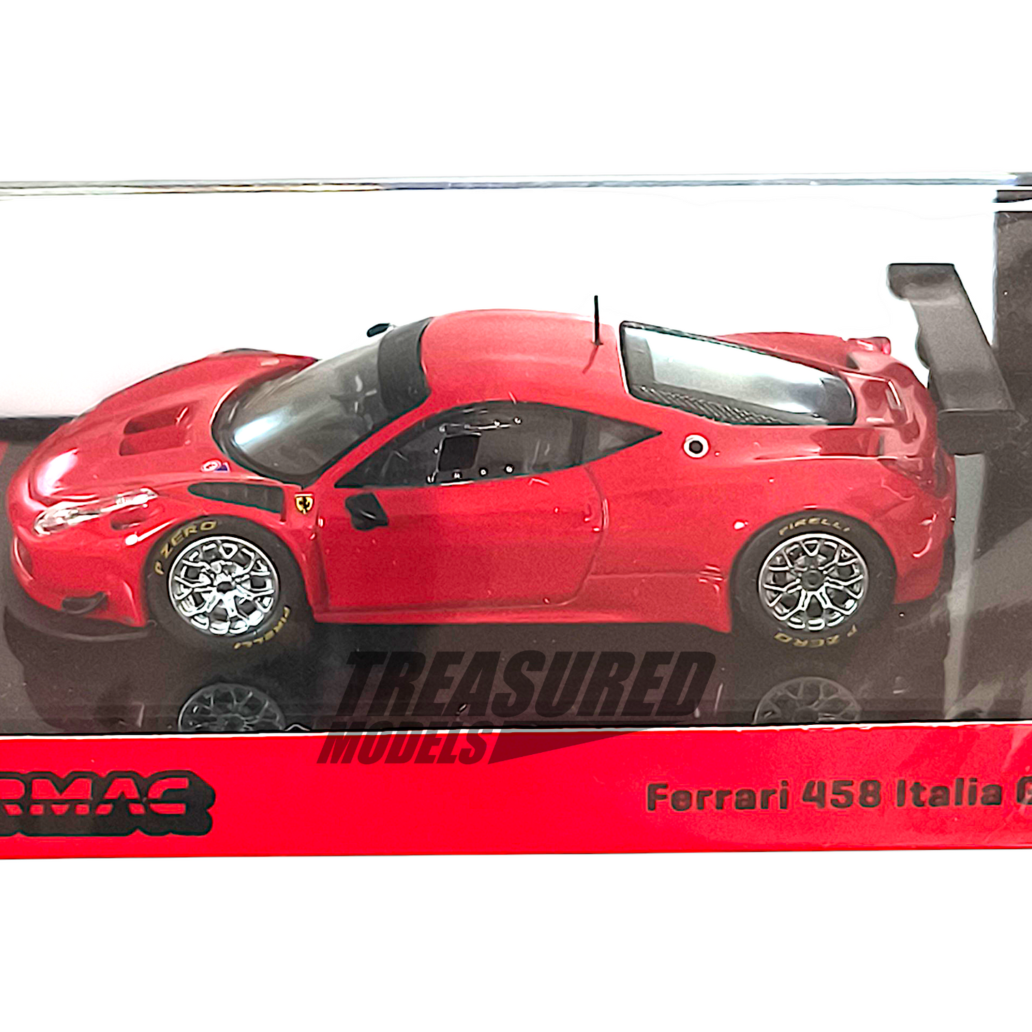 Tarmac Works Ferrari 458 Italia GT3 Red T64R-074-RE 1/64 Diecast