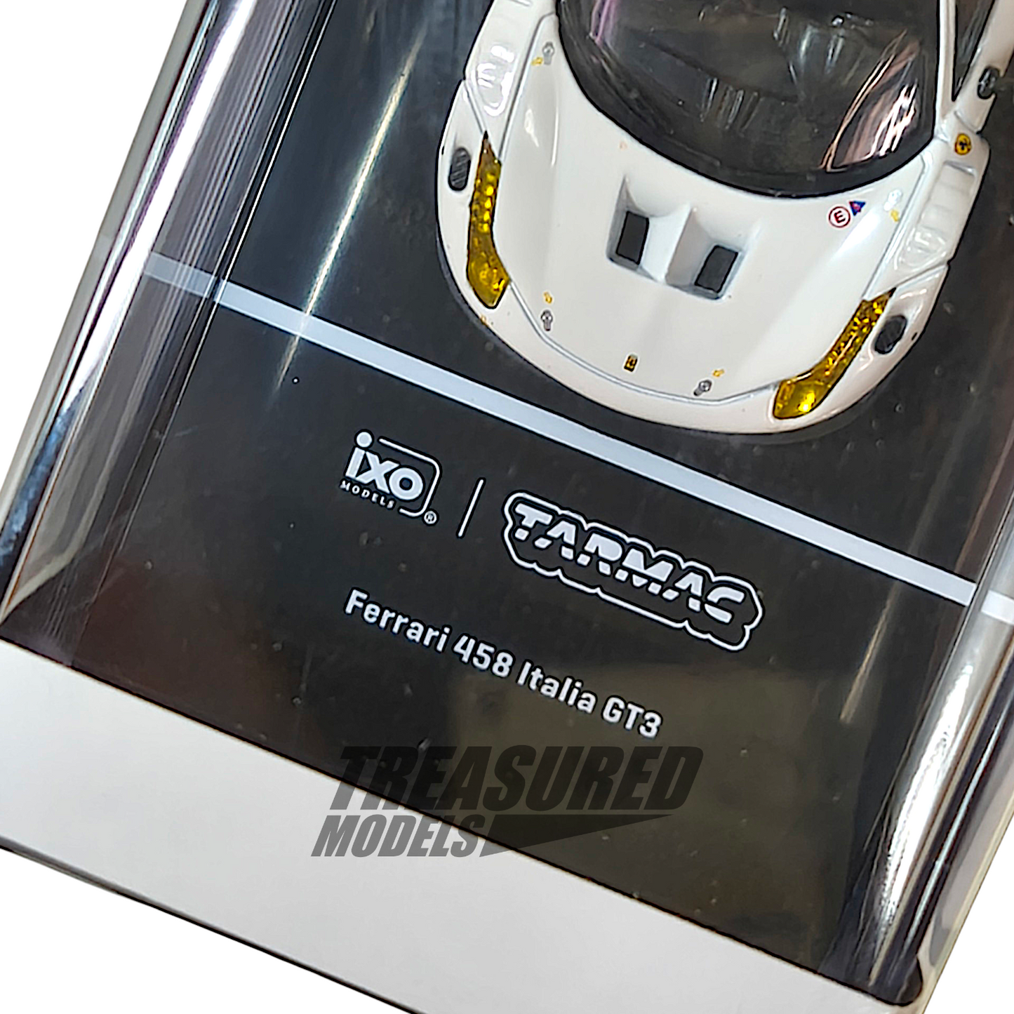 Tarmac Works Ferrari 458 Italia GT3 White T64R-074-WH 1/64 Diecast