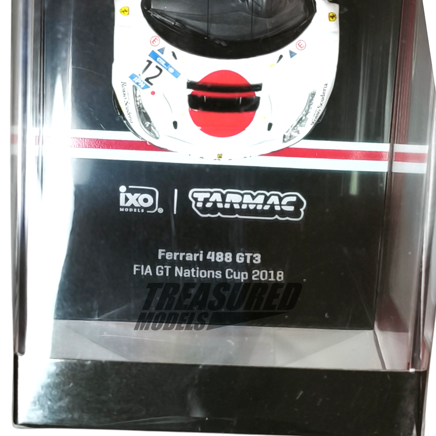 Tarmac Works Ferrari 488 GT3 FIA GT Nations Cup 2018 T. Konda K. Seto T64-072-18GTN12 1/64 Die Cast