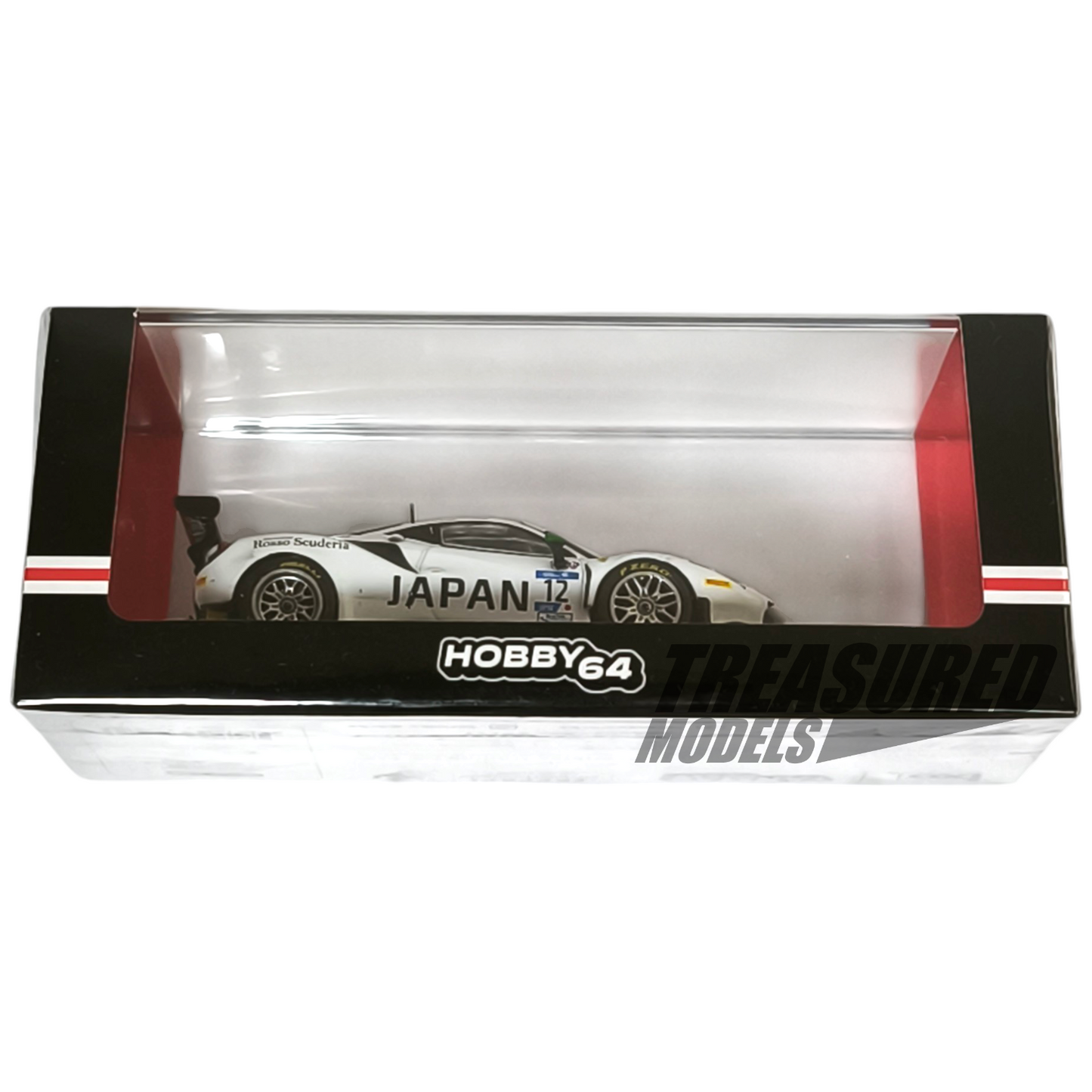 Tarmac Works Ferrari 488 GT3 FIA GT Nations Cup 2018 T. Konda K. Seto T64-072-18GTN12 1/64 Die Cast