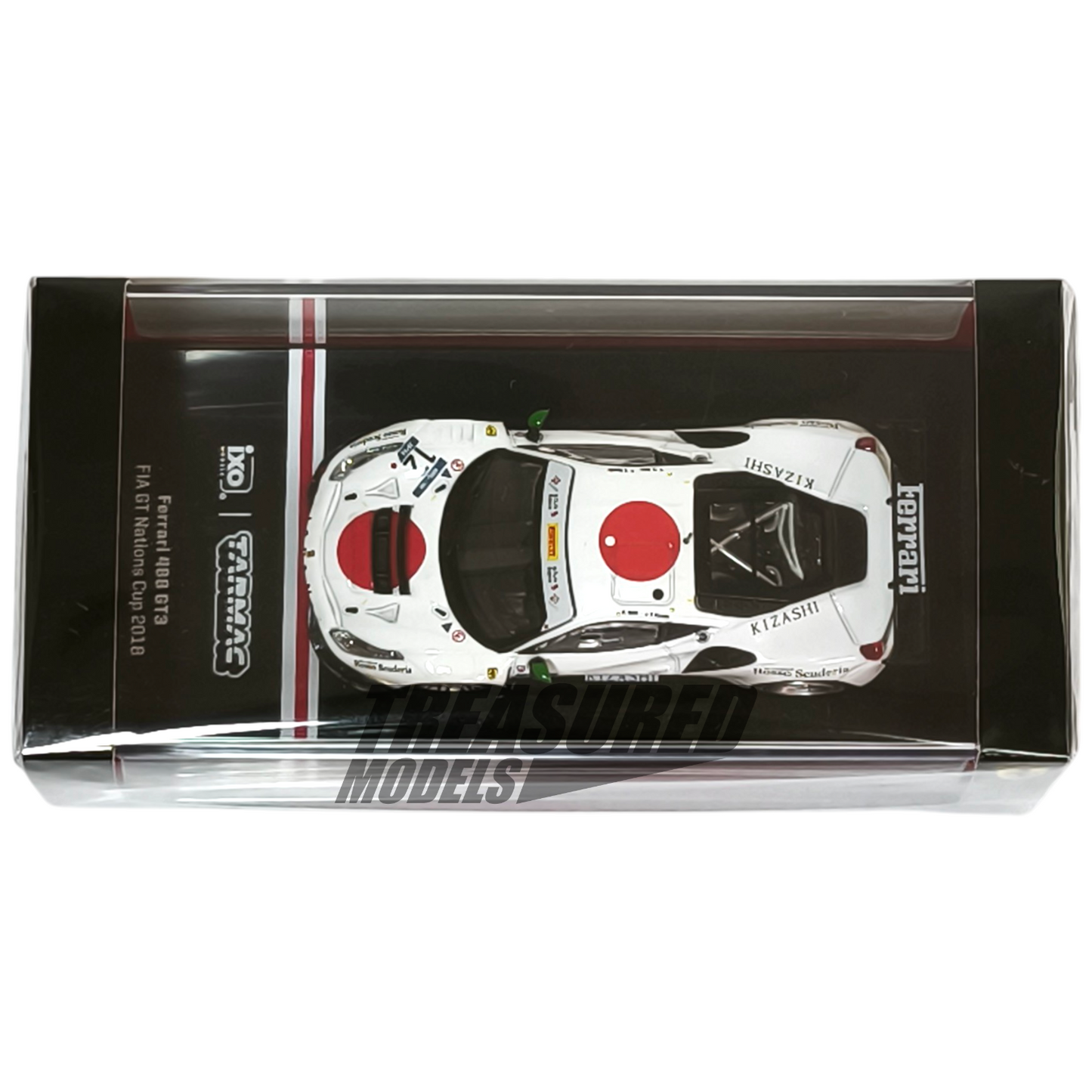 Tarmac Works Ferrari 488 GT3 FIA GT Nations Cup 2018 T. Konda K. Seto T64-072-18GTN12 1/64 Die Cast