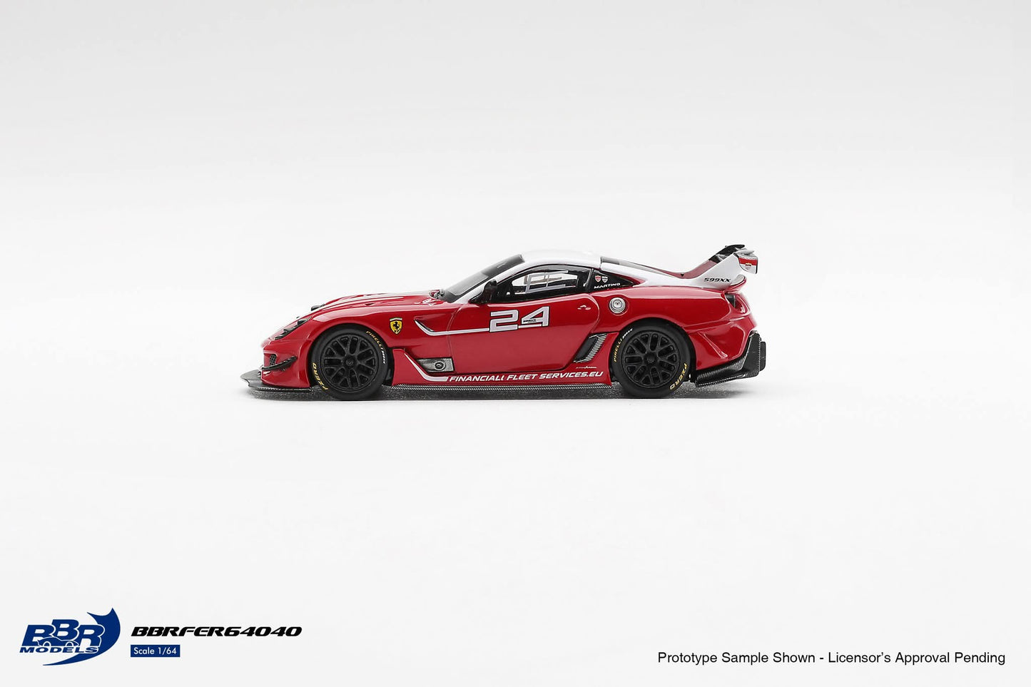 [Pre-Order] BBR Models Ferrari 599XX EVO #24 BBRFER64040 1/64 Diecast