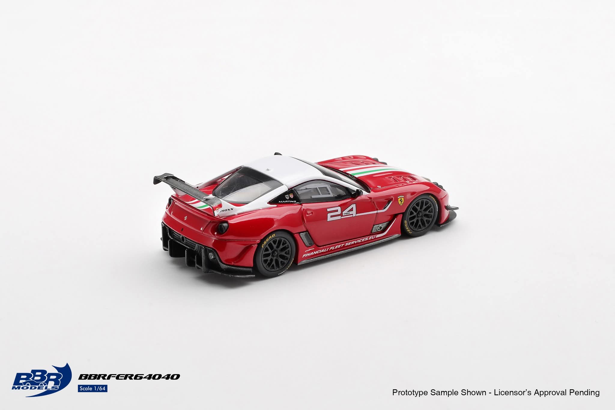Pre-Order] BBR Models Ferrari 599XX EVO #24 BBRFER64040 1/64