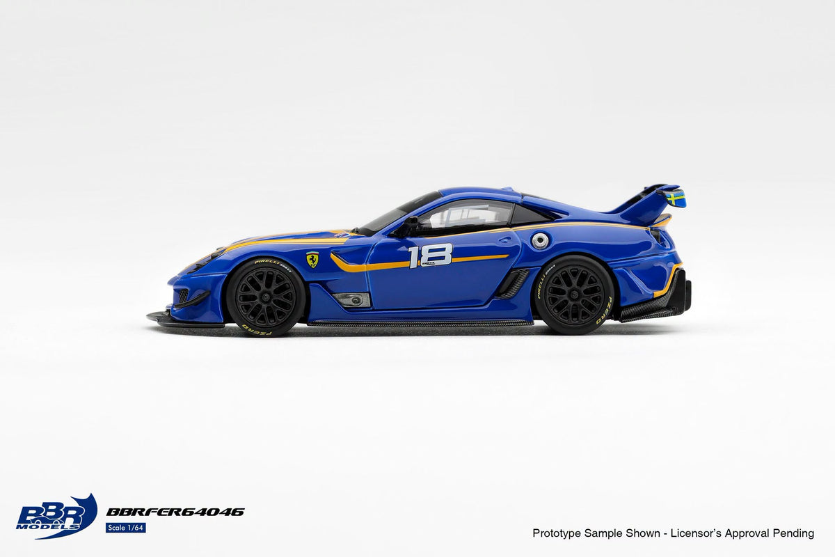 [Pre-Order] BBR Models Ferrari 599XX Evo #18 BBRFER64046 1/64 Diecast