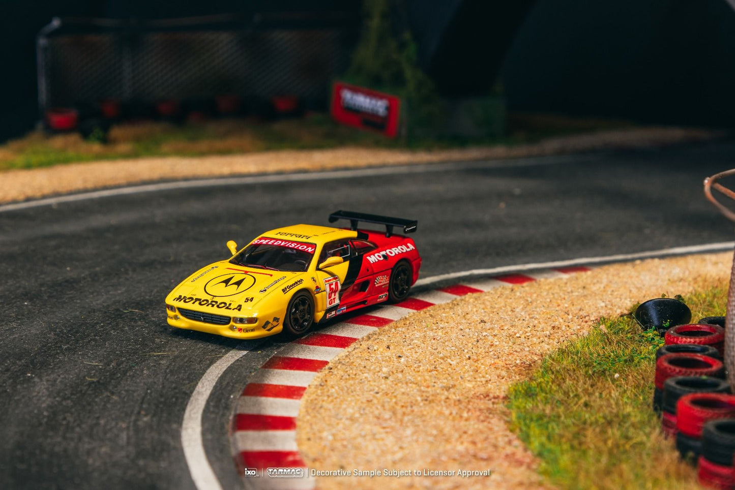 Tarmac Works Ferrari F355 Challenge World Challenge Series 2000 T64G-083-00WCS54 1/64 Diecast