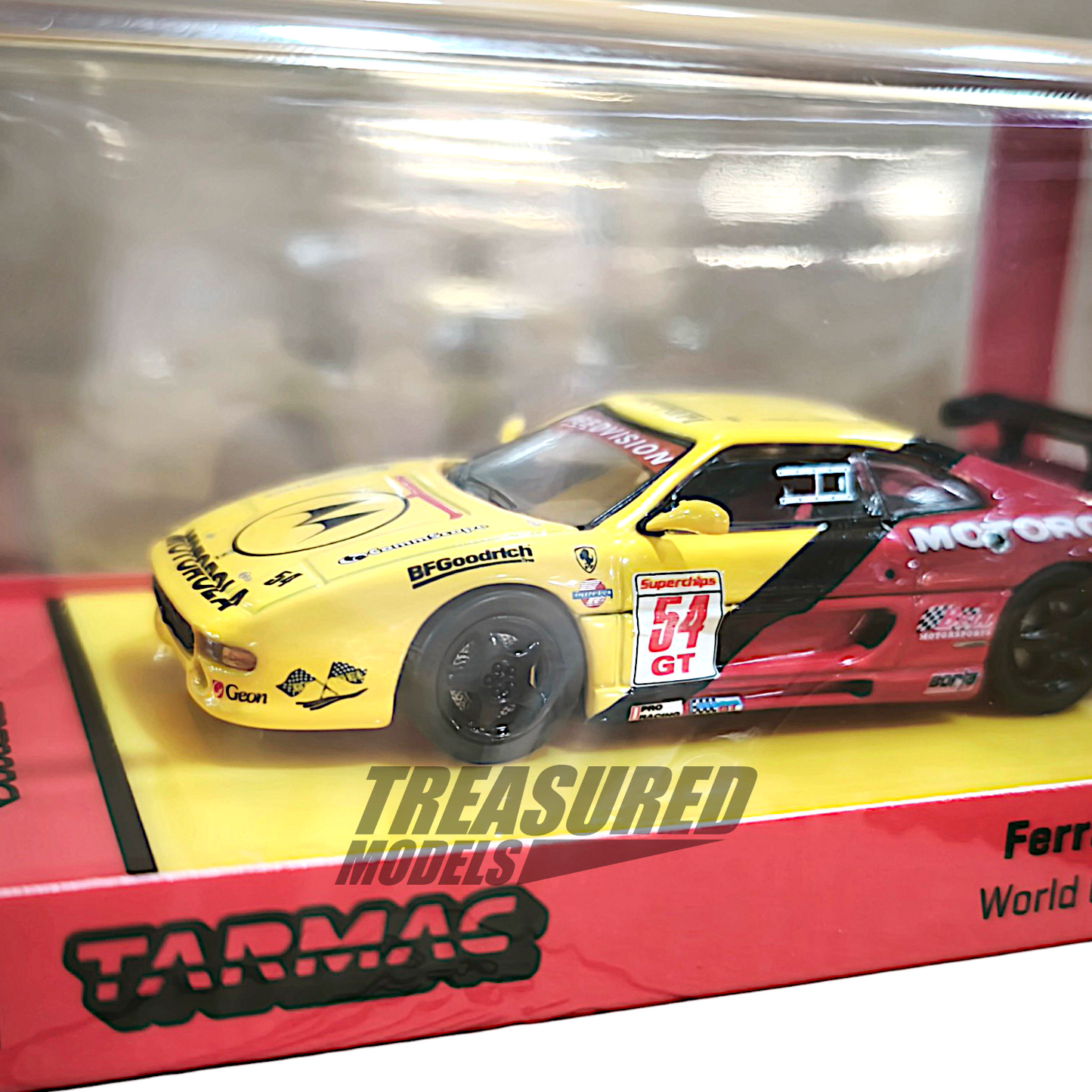 Tarmac Works Ferrari F355 Challenge World Challenge Series 2000 T64G-083-00WCS54 1/64 Diecast