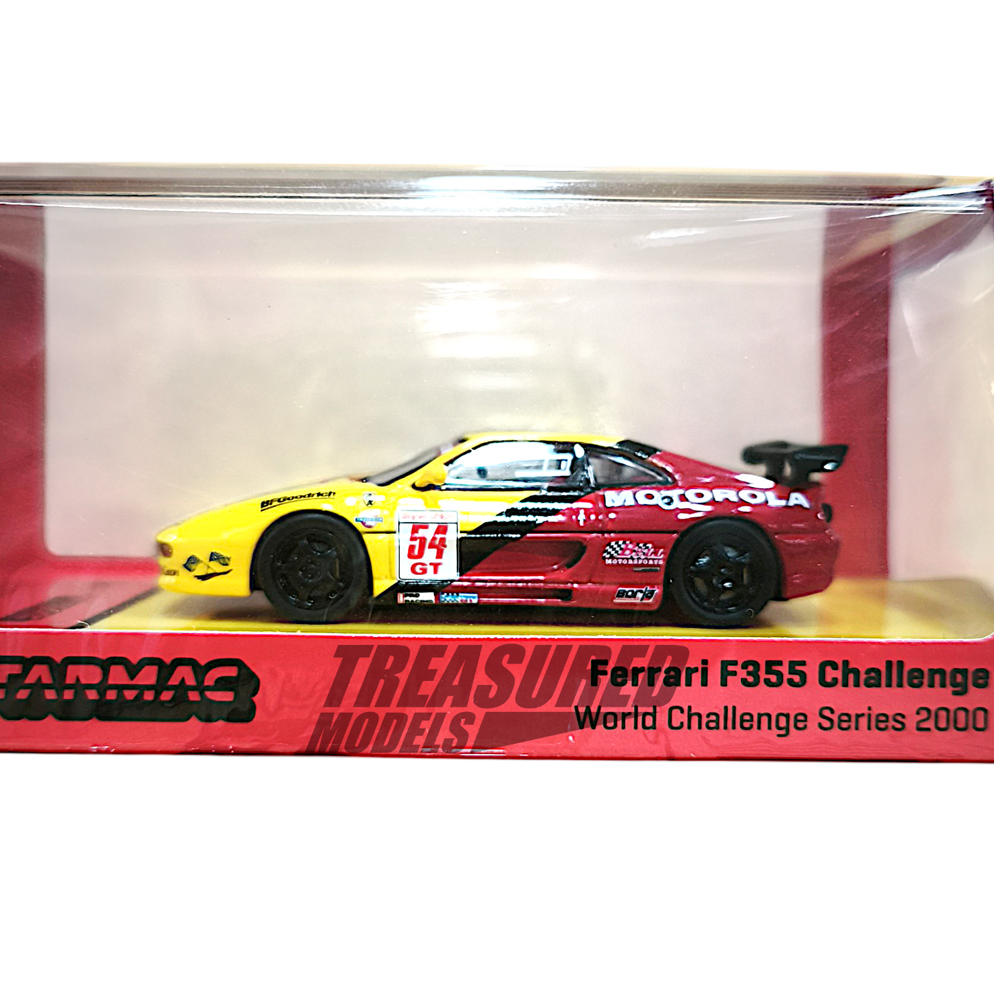Tarmac Works Ferrari F355 Challenge World Challenge Series 2000 T64G-083-00WCS54 1/64 Diecast