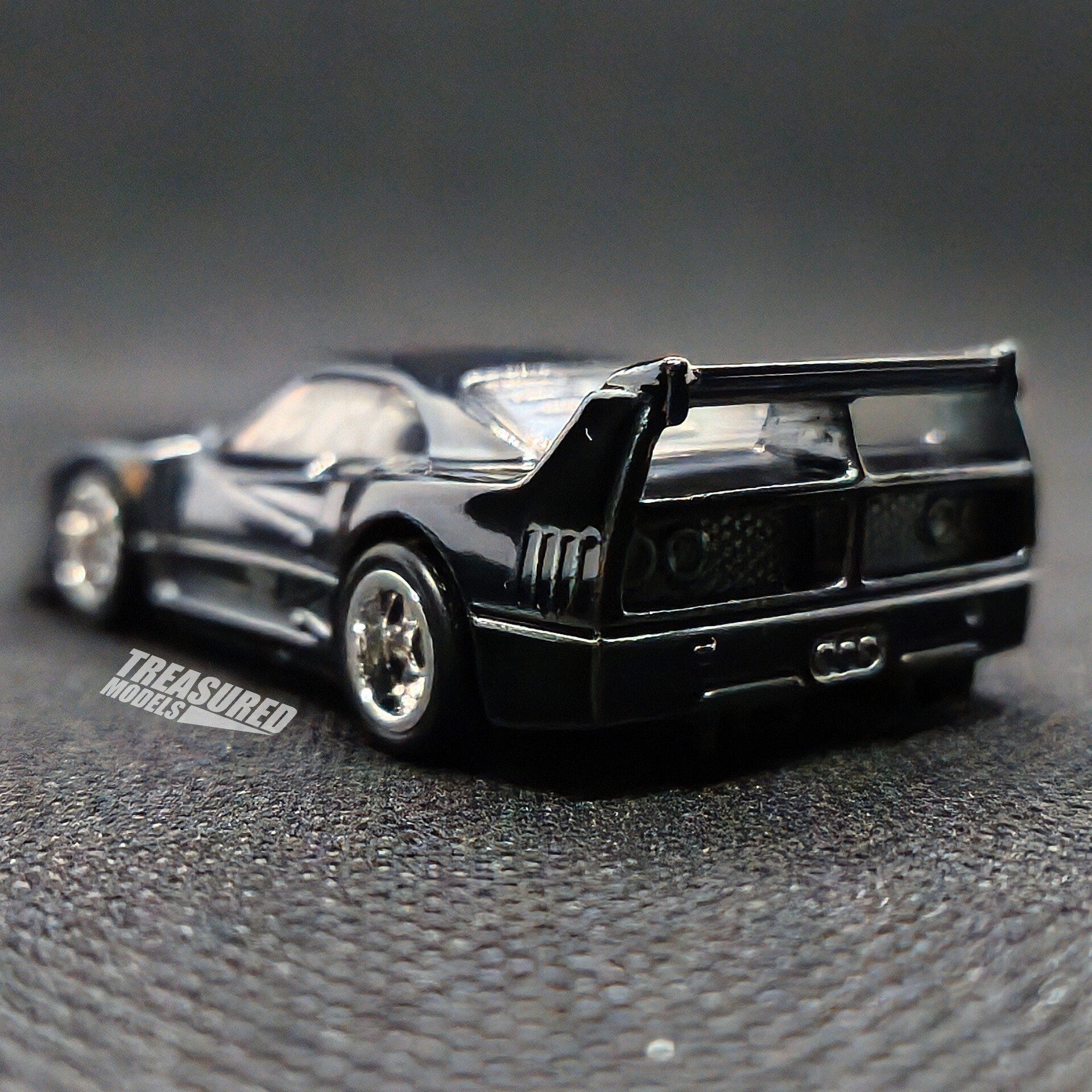 Loose] Hot Wheels STH Ferrari F40 Competizione Spectraflame Grigio