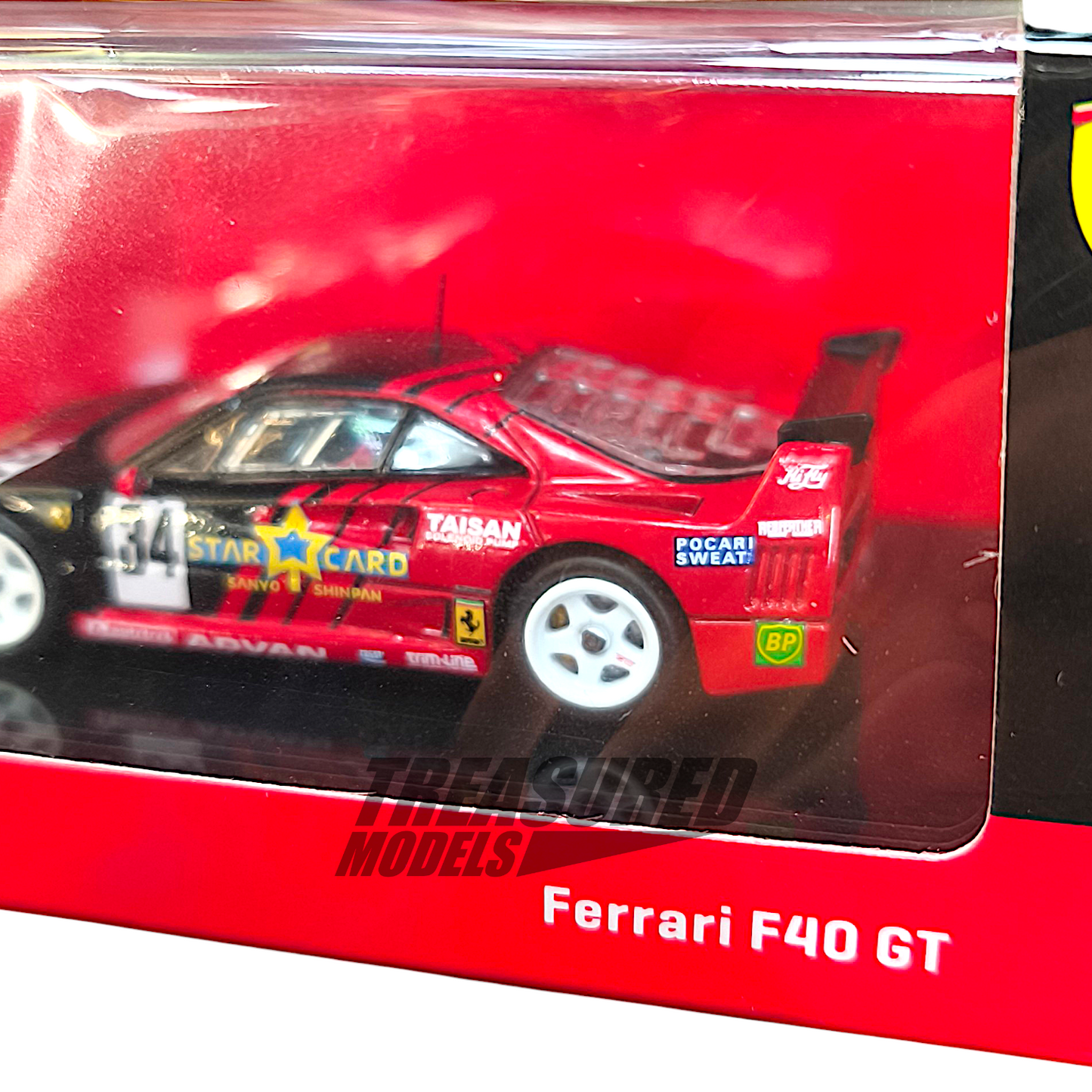 Tarmac Works Ferrari F40 GT T64G-076-95JG34 1/64 Diecast
