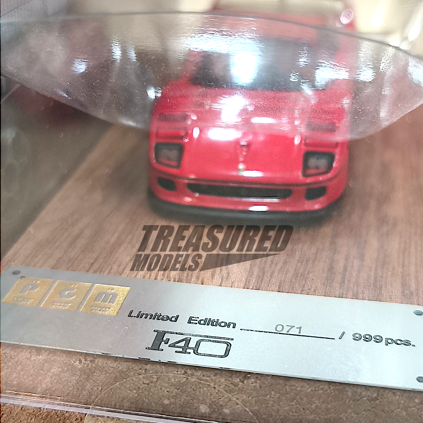 PGM Ferrari F40 LM Red PGM-640601 1/64 Diecast