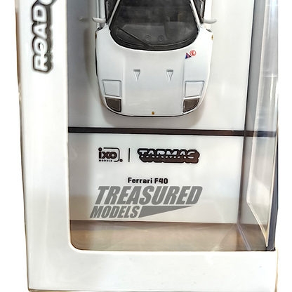 Tarmac Works Ferrari F40 Lightweight White T64R-076-WH 1/64 Diecast