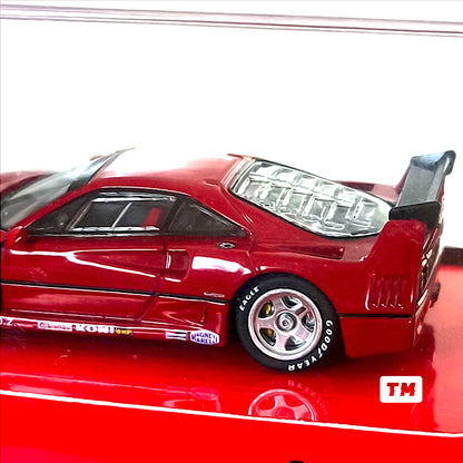 Tarmac Works Ferrari F40 Red (in collaboration with IXO Models) 1/64 Diecast
