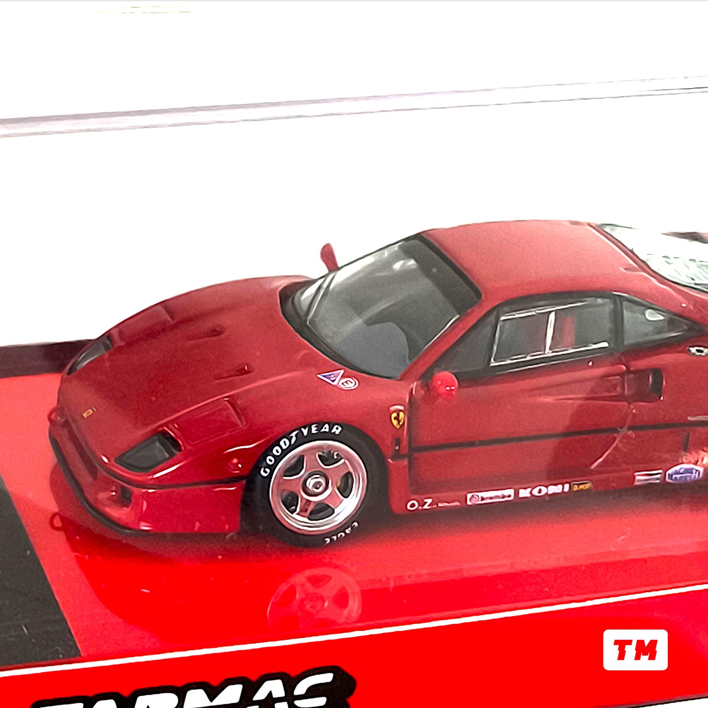 Tarmac Works Ferrari F40 Red (in collaboration with IXO Models) 1/64 Diecast