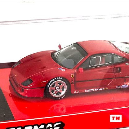 Tarmac Works Ferrari F40 Red (in collaboration with IXO Models) 1/64 Diecast