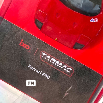 Tarmac Works Ferrari F40 Red (in collaboration with IXO Models) 1/64 Diecast