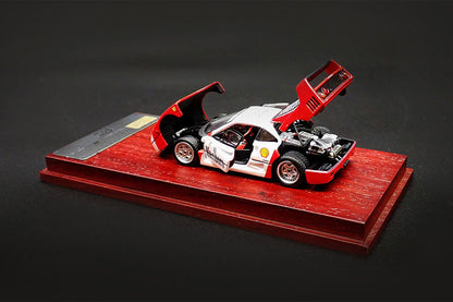 PGM Ferrari F40 White Red PGM640903 1/64 Diecast