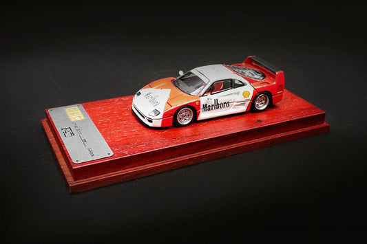PGM Ferrari F40 White Red PGM640903 1/64 Diecast