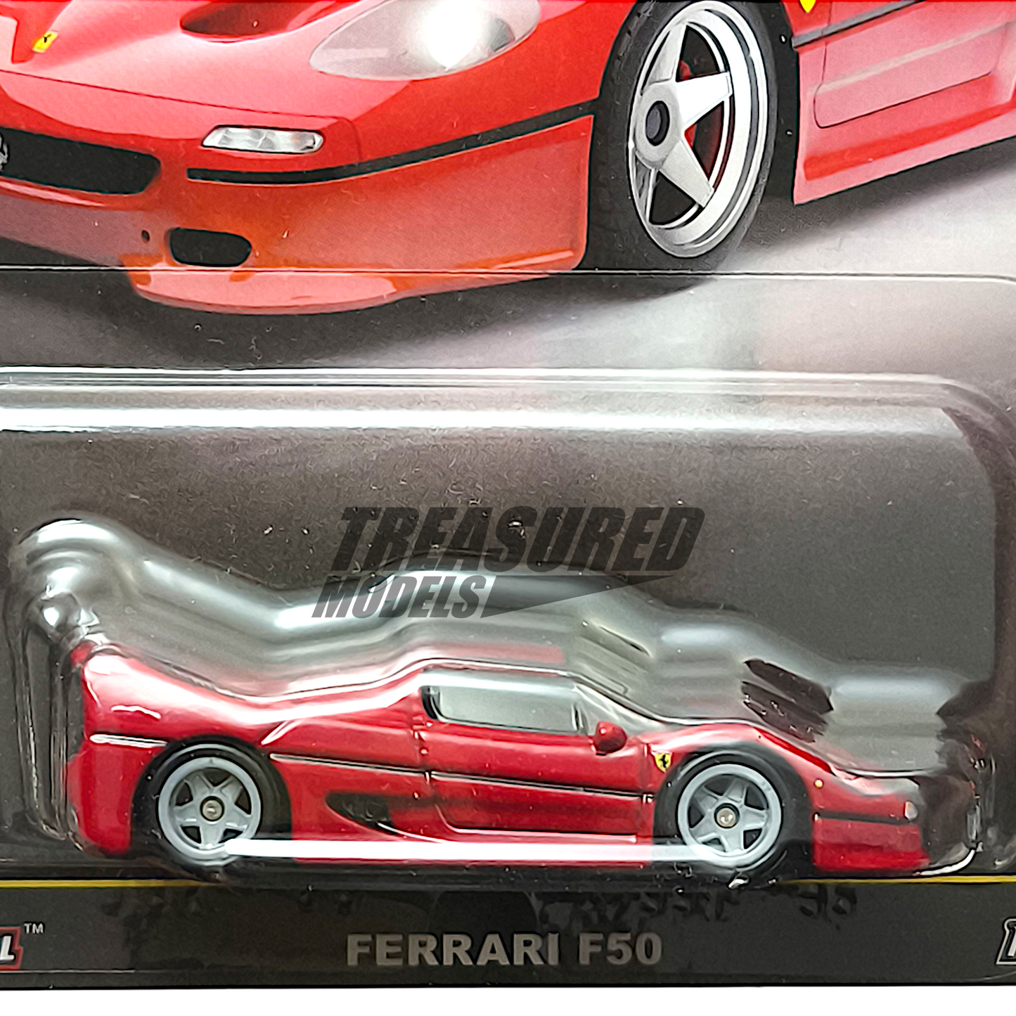 Hot Wheels Ferrari F50 Rosso Barchetta 2025 Premium Car Culture Timeless Icons 1/64 Diecast