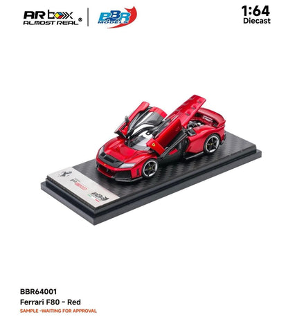 BBR Models x Almost Real Ferrari F80 BBR x AR HEC 2026 China 1/64 Diecast