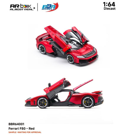 BBR Models x Almost Real Ferrari F80 BBR x AR HEC 2026 China 1/64 Diecast