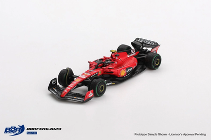 *Pre-Order* BBR Models Ferrari SF23 55 C. Sainz 2023 Monaco GP BBRFER64023 1/64 Die Cast