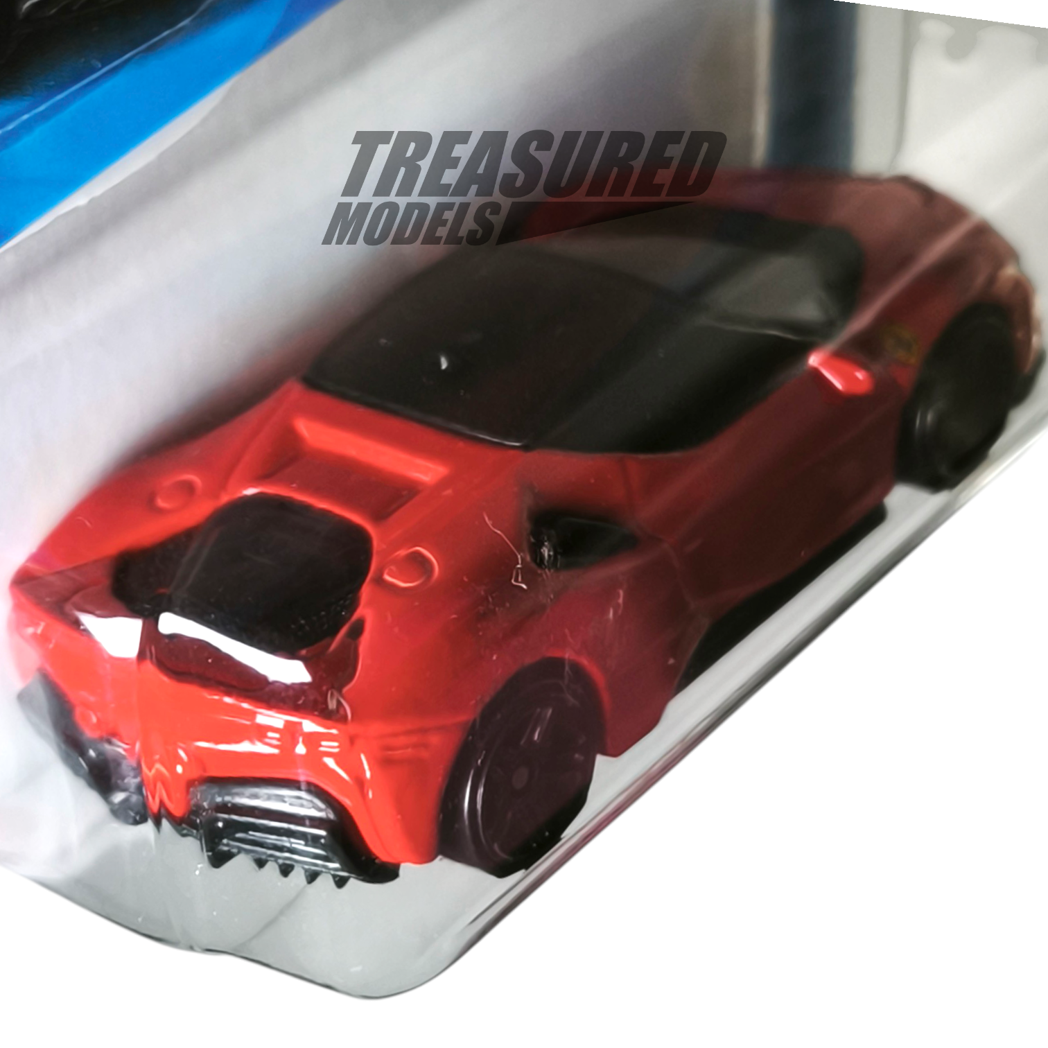 ミニカー Hot Wheels Ferrari SF90 Stradale RC Hot Wheels Ferrari SF90 Stradale Red #191 Mainline Int Long