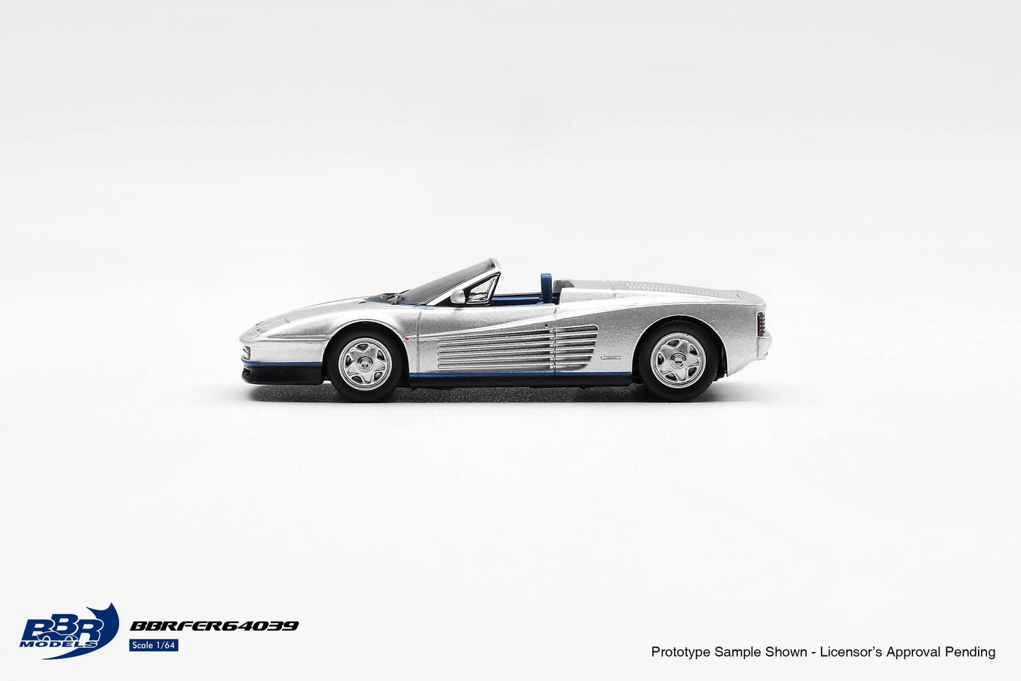 [Pre-Order] BBR Models Ferrari Testarossa Spider Pininfarina Gianni Agnelli BBRFER64039 1/64 Diecast