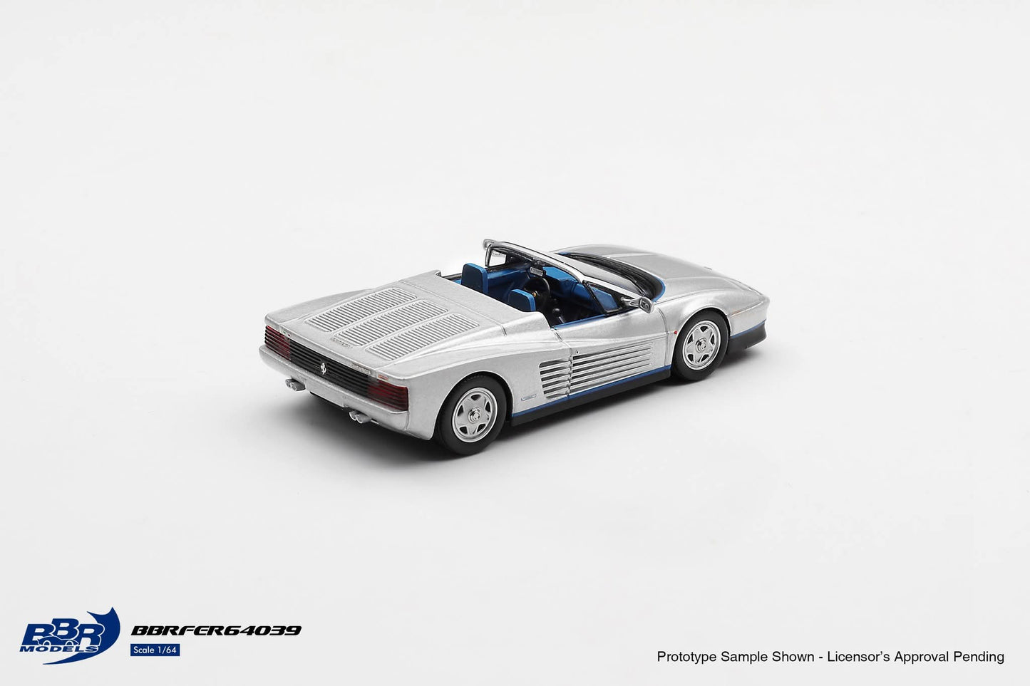 [Pre-Order] BBR Models Ferrari Testarossa Spider Pininfarina Gianni Agnelli BBRFER64039 1/64 Diecast