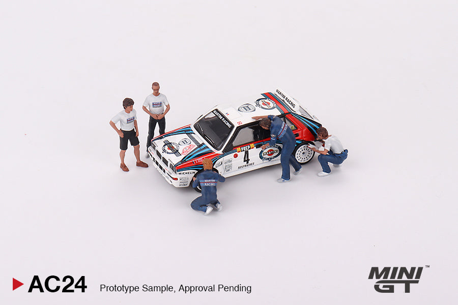 Mini GT Figurine Martini Racing WRC MGTAC24 1/64 Diecast