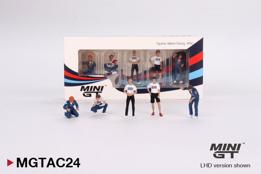 Mini GT Figurine Martini Racing WRC MGTAC24 1/64 Diecast
