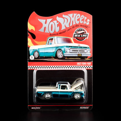 [Pre-Order] Hot Wheels Ford 1962 F-100 Spectraflame Teal 2026 RLC 1/64 Diecast