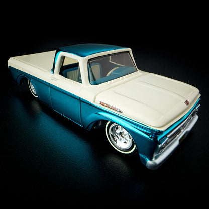 [Pre-Order] Hot Wheels Ford 1962 F-100 Spectraflame Teal 2026 RLC 1/64 Diecast